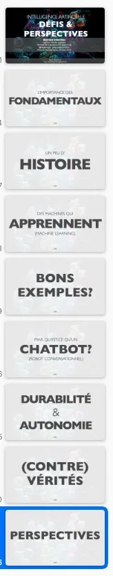 Intelligence Artificielle, le plan